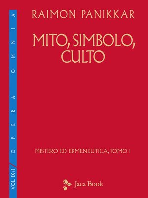 cover image of Mito, simbolo, culto